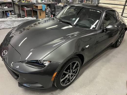 The Miata RF from the front quarter